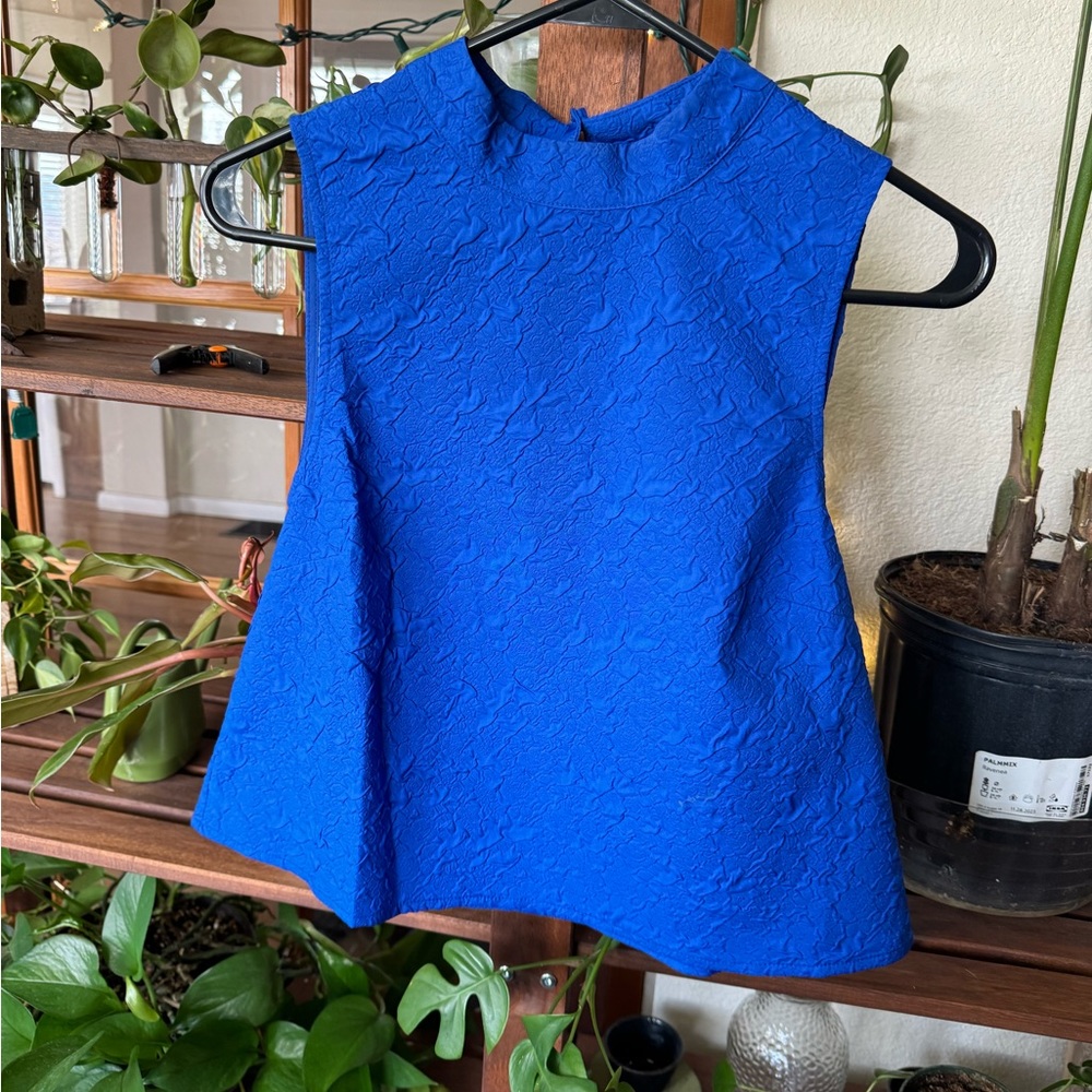 Crinkle Crop Tank